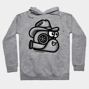 Turbo Snail - Cowboy (Gray) Hoodie